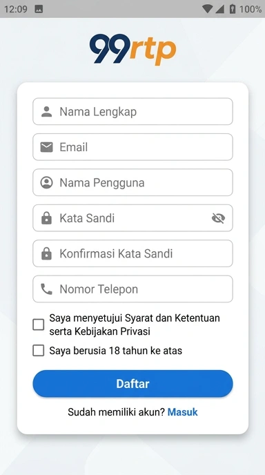 Panduan Mudah Registrasi Akun 99rtp untuk Android