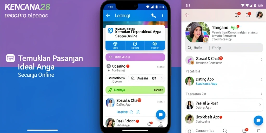 Tampilan antarmuka KENCANA28 yang menarik dan modern.